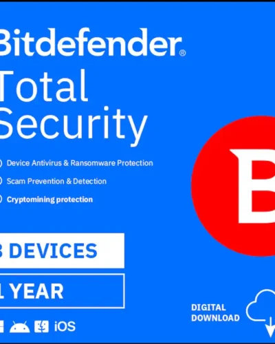 Bitdefender - Total Security 3 Device 1 year