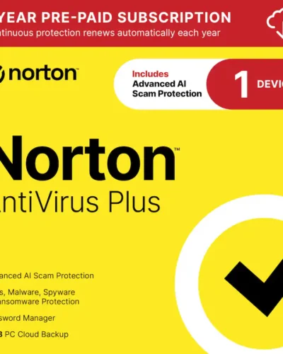 Norton - AntiVirus Plus (1 Device) Antivirus Software